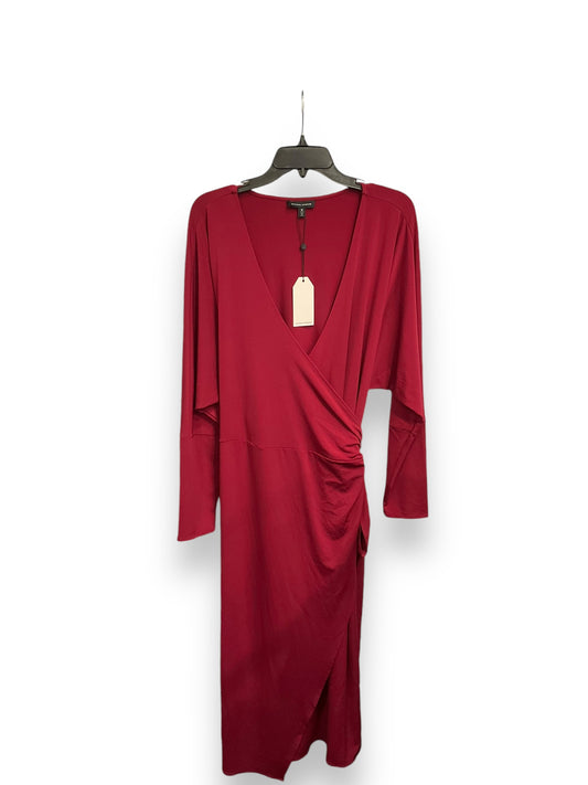 Dress Casual Midi By Universal Standard In Red, Size: M