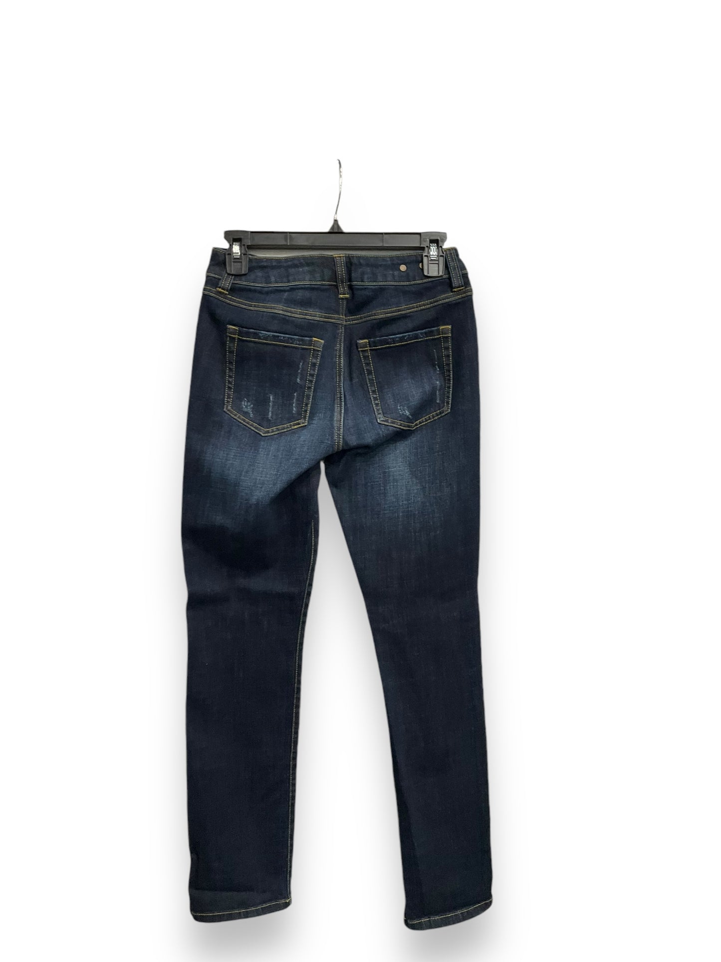 Jeans Straight By Cabi In Blue Denim, Size: 2