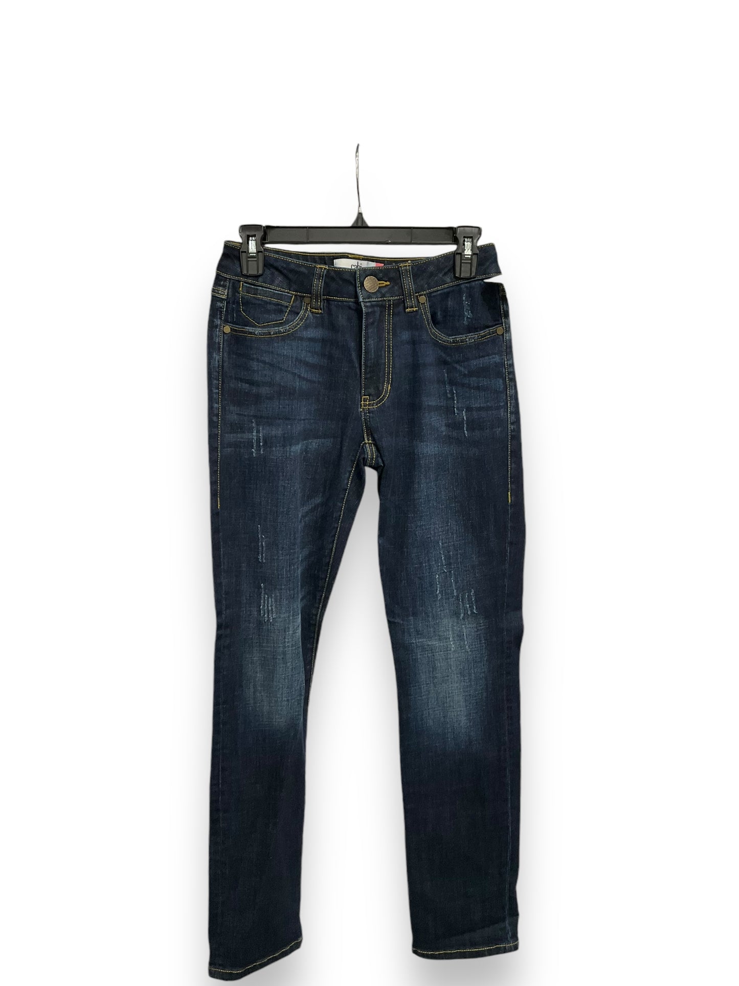 Jeans Straight By Cabi In Blue Denim, Size: 2