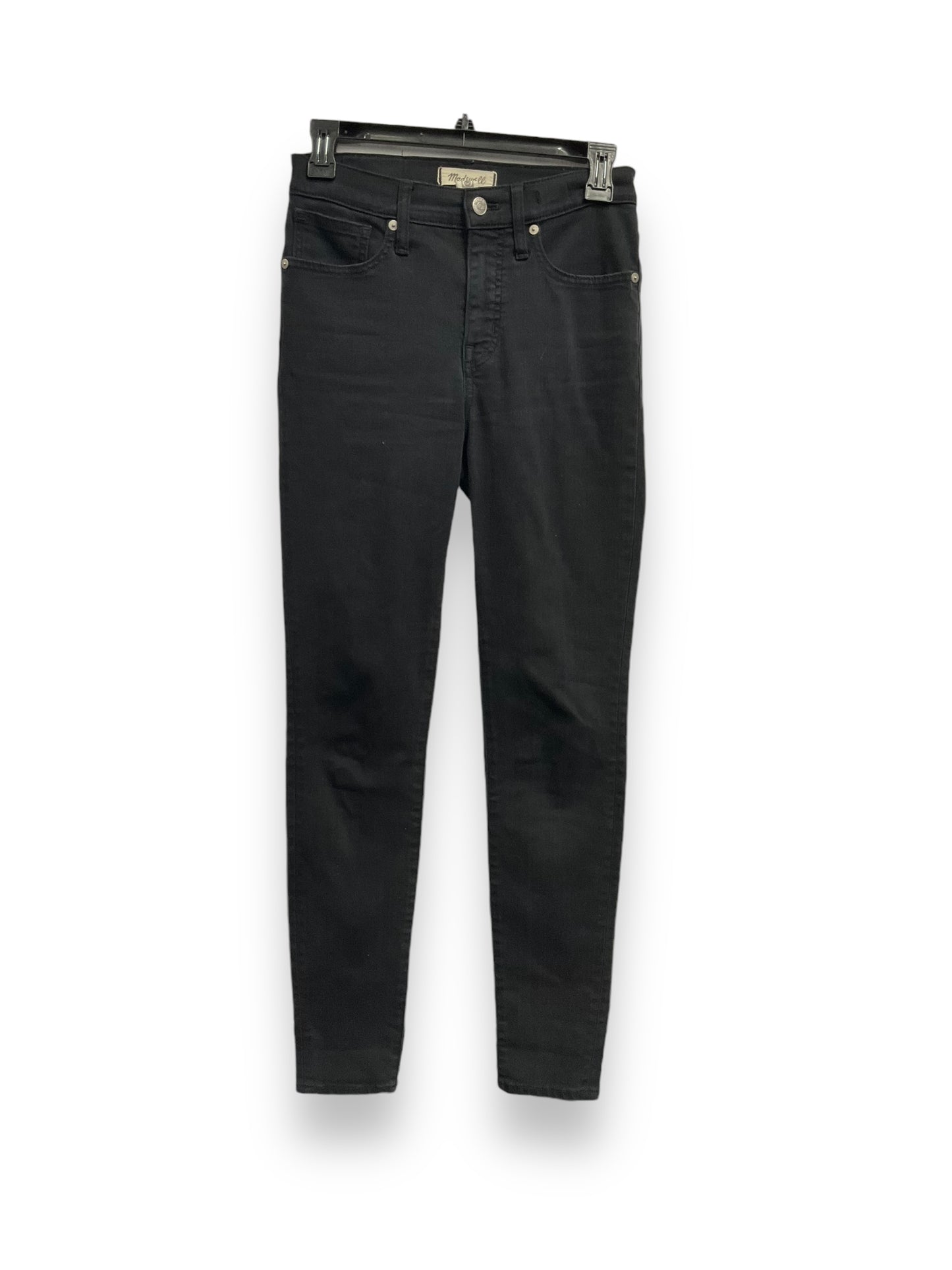 Jeans Skinny By Madewell In Black, Size: 2