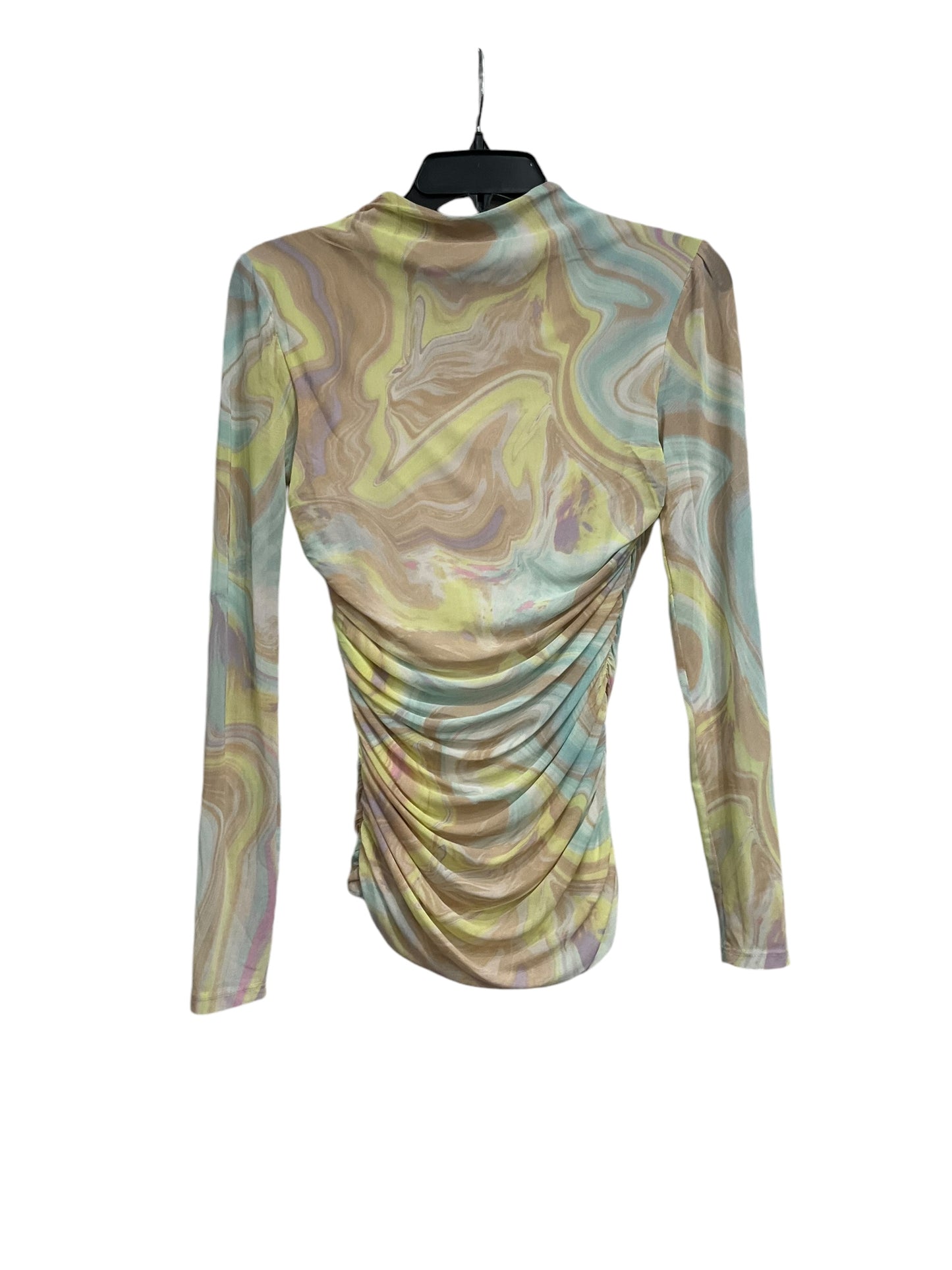 Top Long Sleeve By Nordstrom In Multi-colored, Size: M