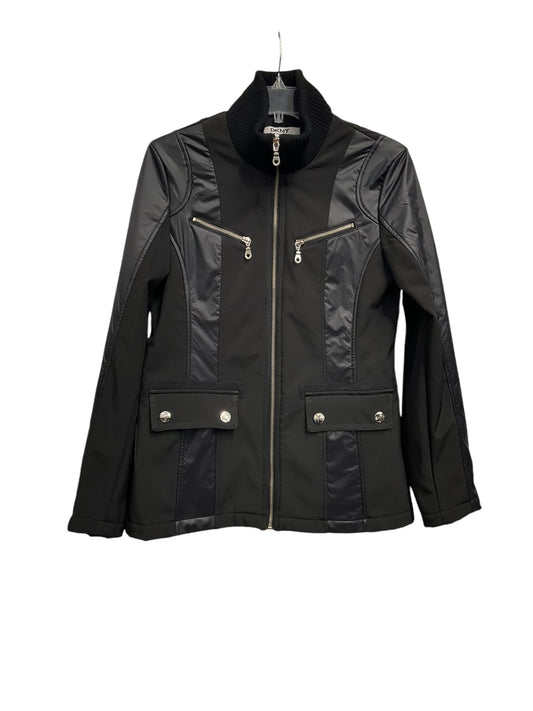 Jacket Utility By Dkny In Black, Size: S