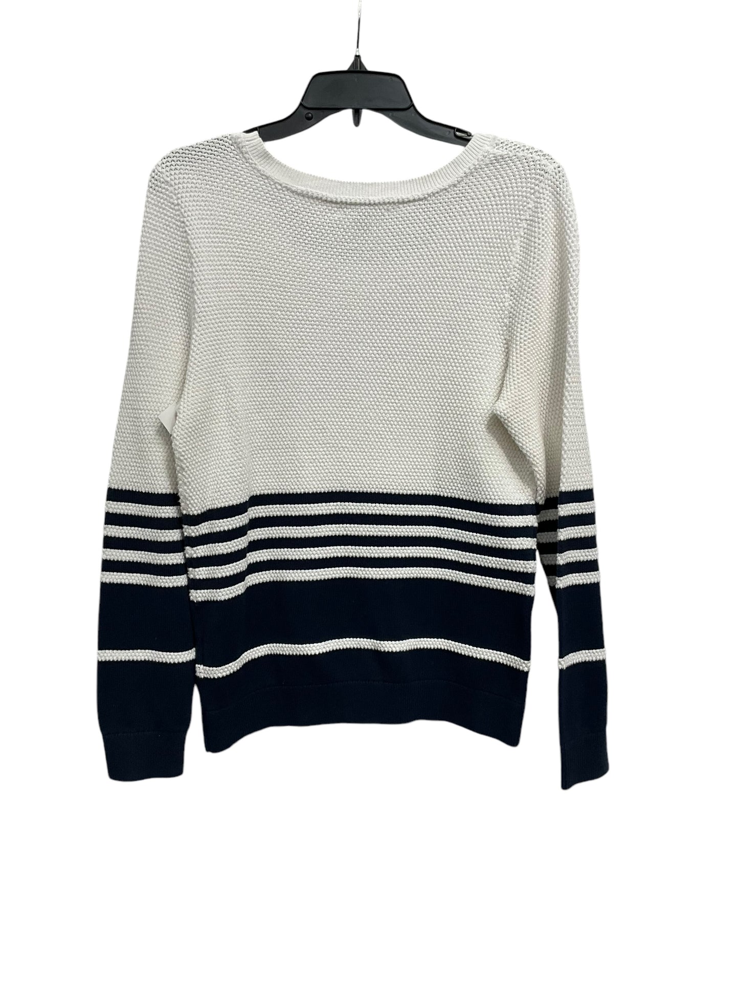 Sweater By Tommy Hilfiger In Striped Pattern, Size: M