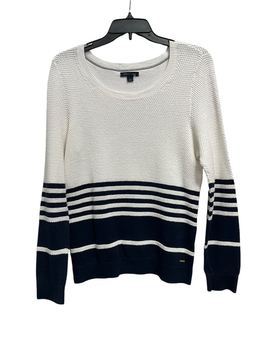 Sweater By Tommy Hilfiger In Striped Pattern, Size: M