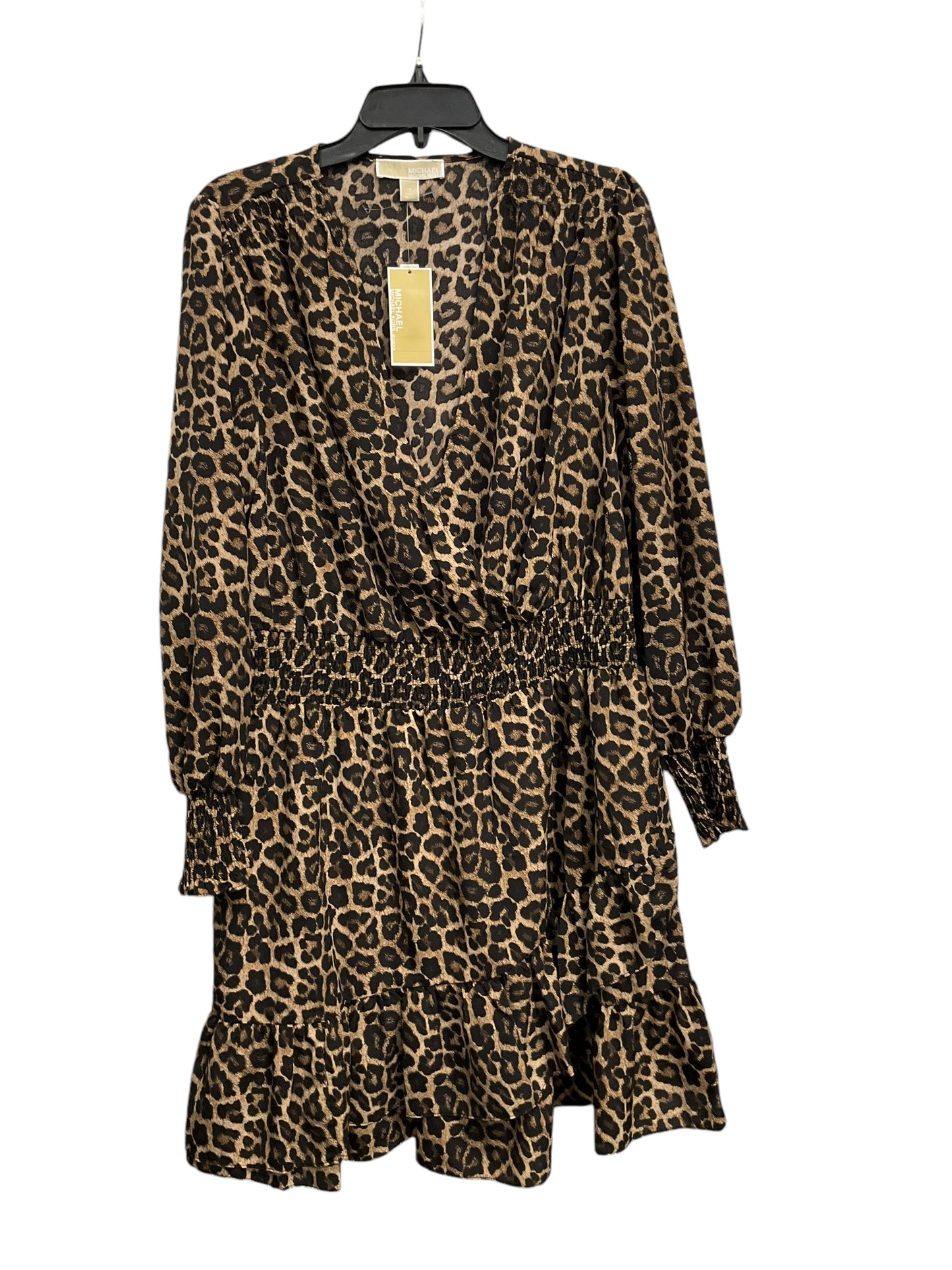 Dress Casual Midi By Michael By Michael Kors In Animal Print, Size: 1x