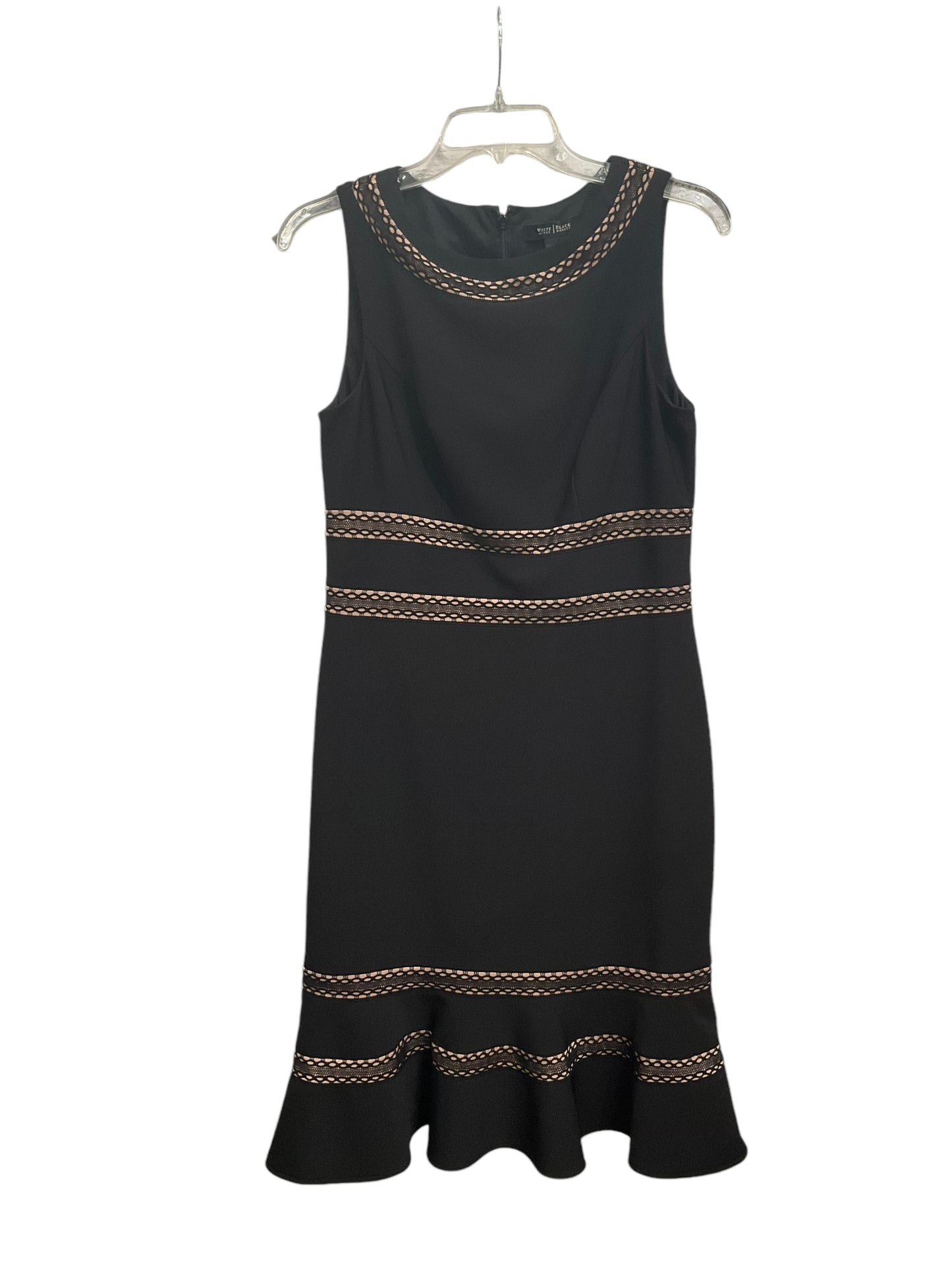 Dress Casual Midi By White House Black Market In Black, Size: M