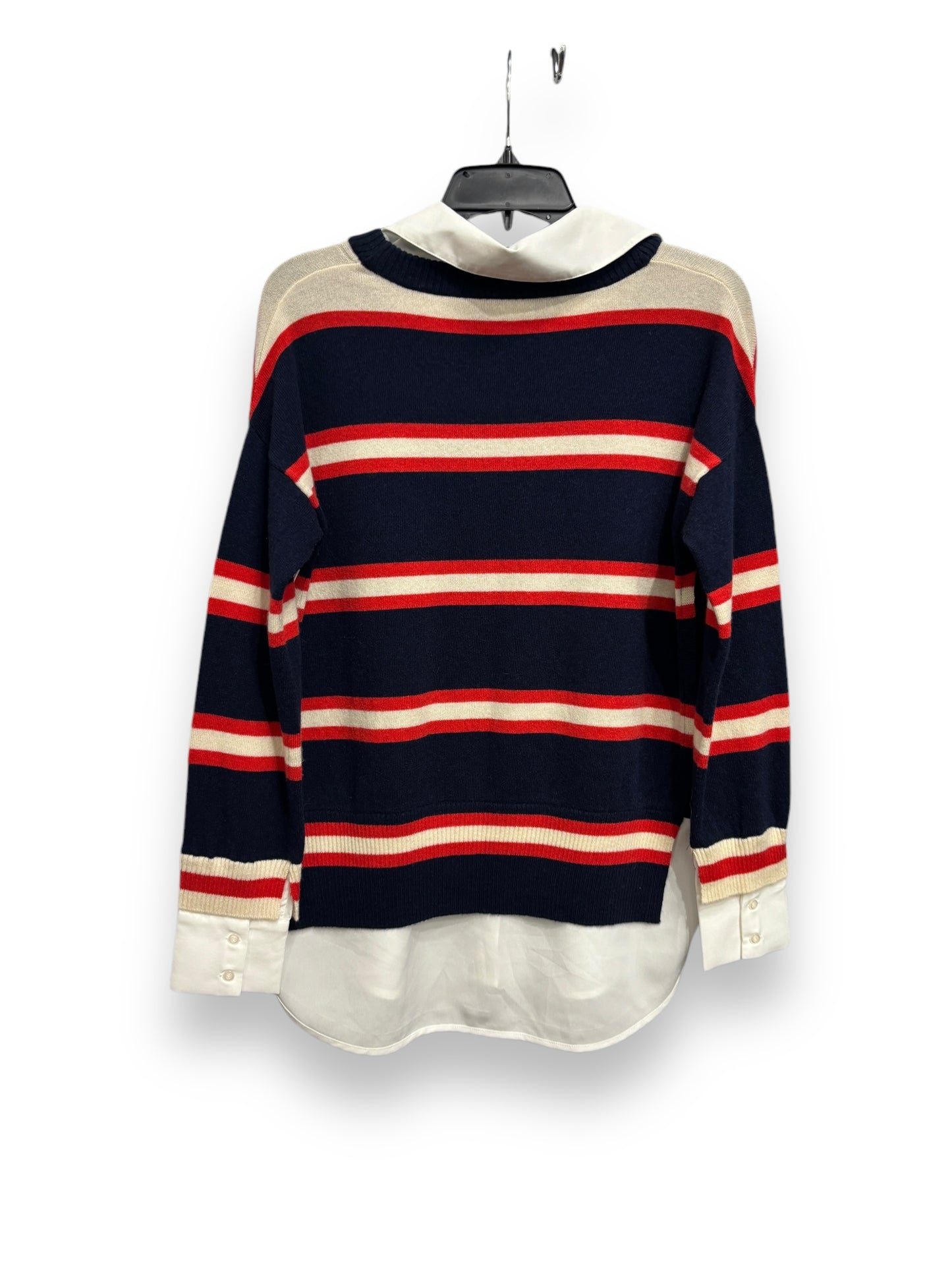 Sweater By Scripted In Striped Pattern, Size: Sp