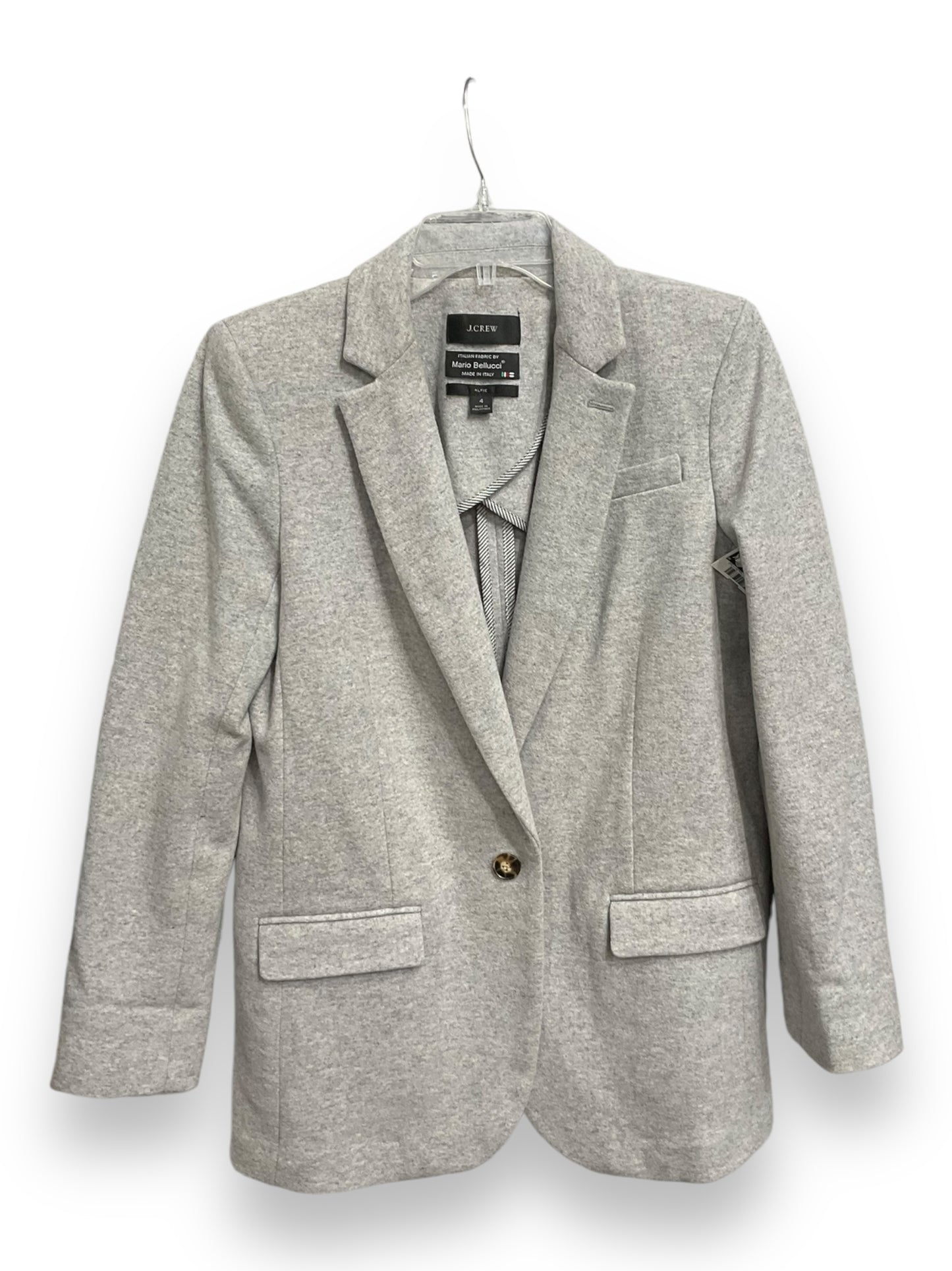 Blazer By J. Crew In Grey, Size: S