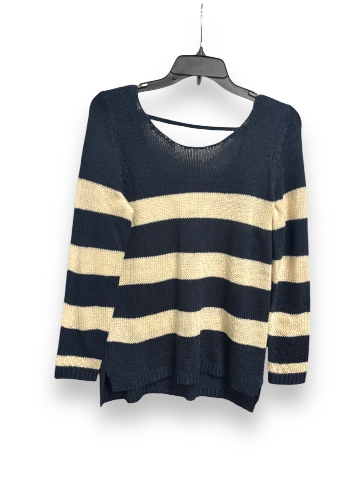 Sweater By Pink Rose In Striped Pattern, Size: M