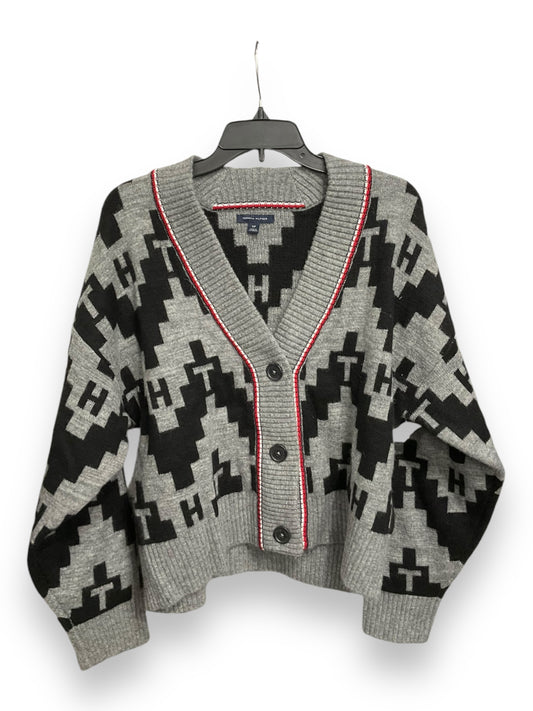 Cardigan By Tommy Hilfiger In Grey, Size: Sp