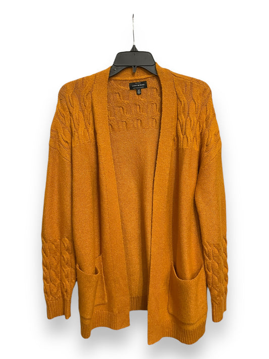 Cardigan By Lucky Brand In Yellow, Size: Sp