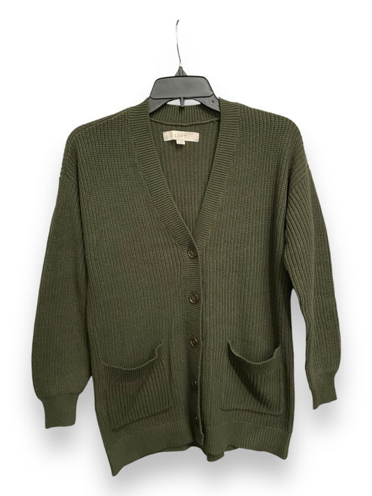 Cardigan By Loft In Green, Size: S