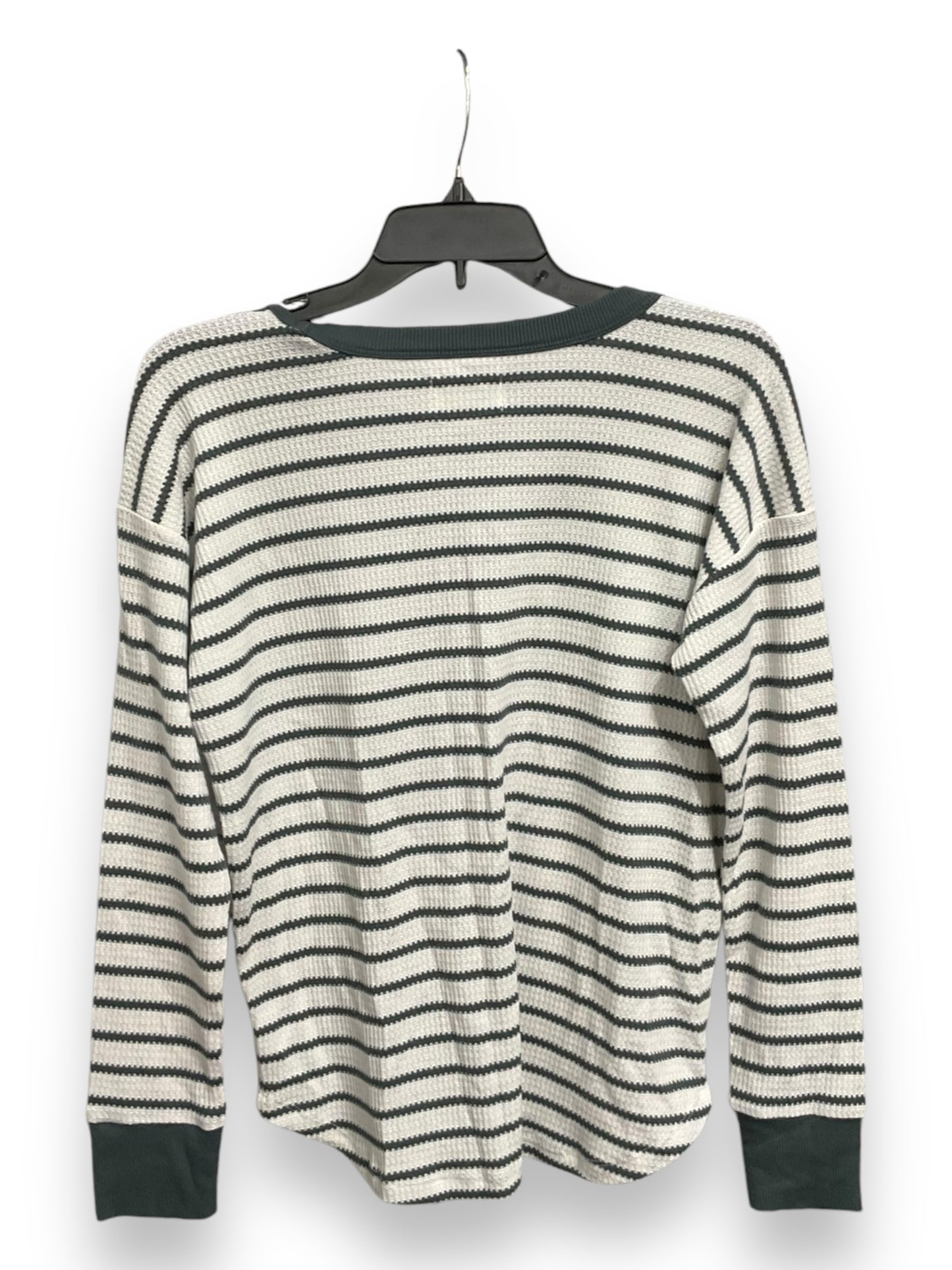 Top Long Sleeve By Lou And Grey In Striped Pattern, Size: Xs