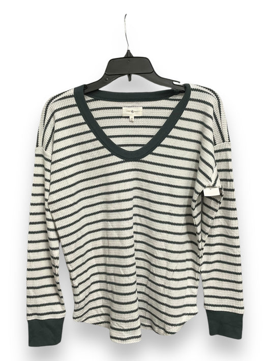 Top Long Sleeve By Lou And Grey In Striped Pattern, Size: Xs