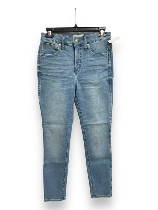 Jeans Straight By Madewell In Blue Denim, Size: 2