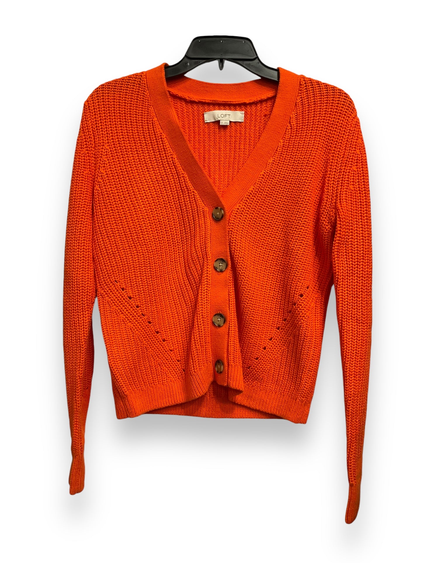 Cardigan By Loft In Orange, Size: S