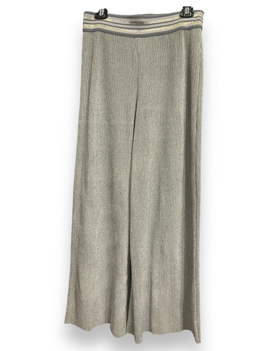 Pants Wide Leg By Anthropologie In Silver, Size: Mp