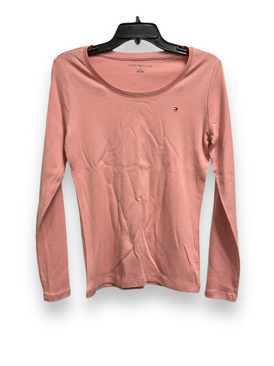 Top Long Sleeve Basic By Tommy Hilfiger In Pink, Size: Sp