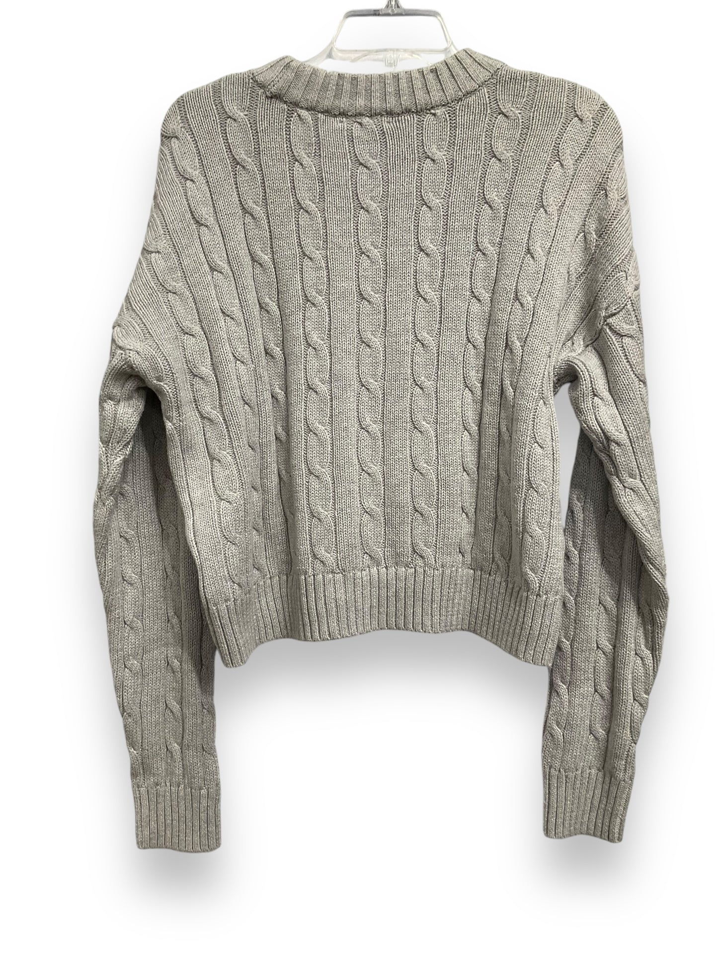 Sweater By Gap In Grey, Size: L