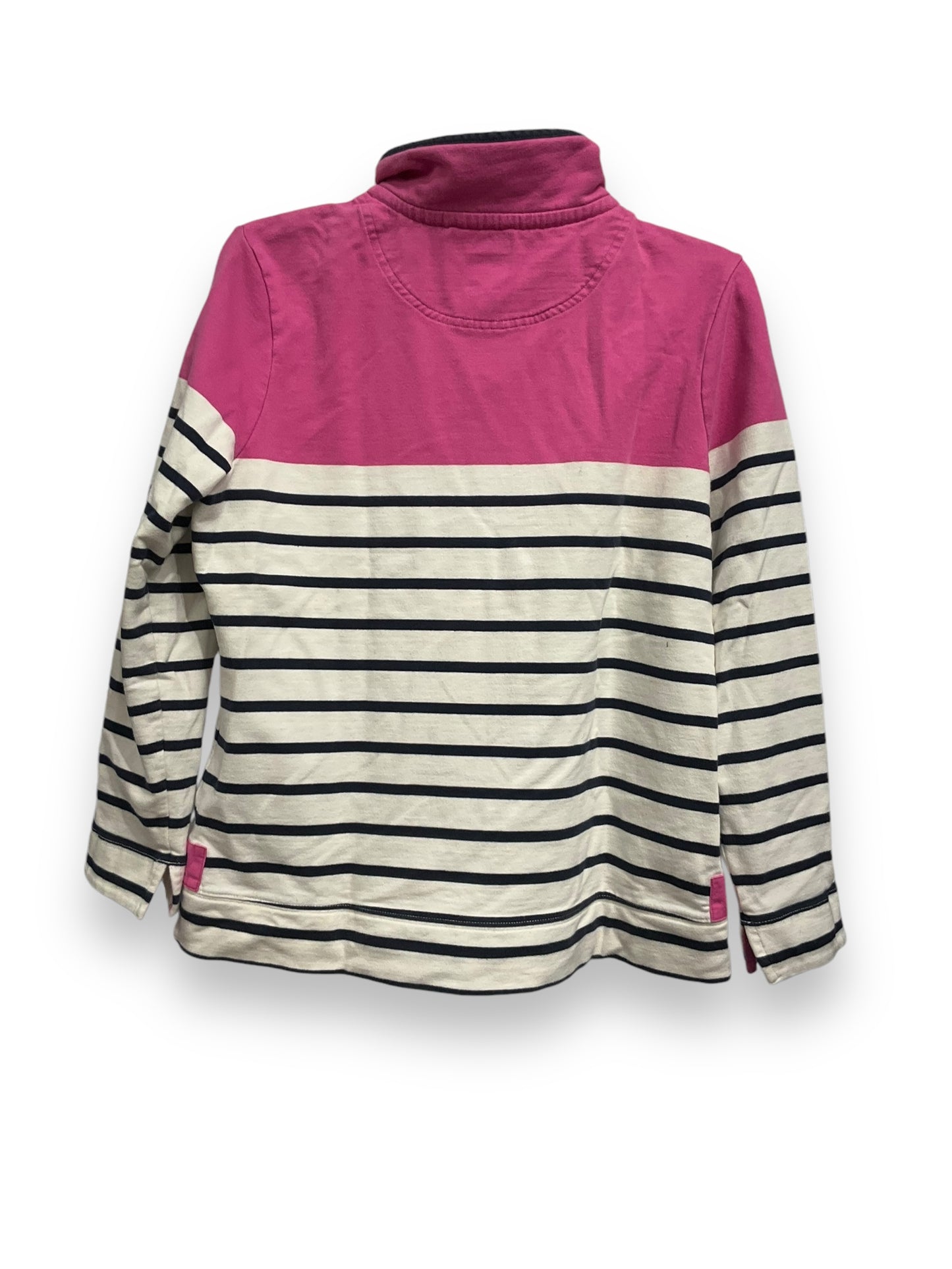 Top Long Sleeve By Joules In Striped Pattern, Size: M