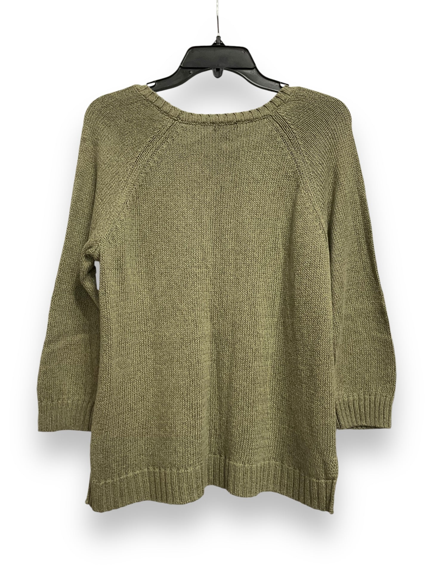 Sweater By Talbots In Green, Size: M