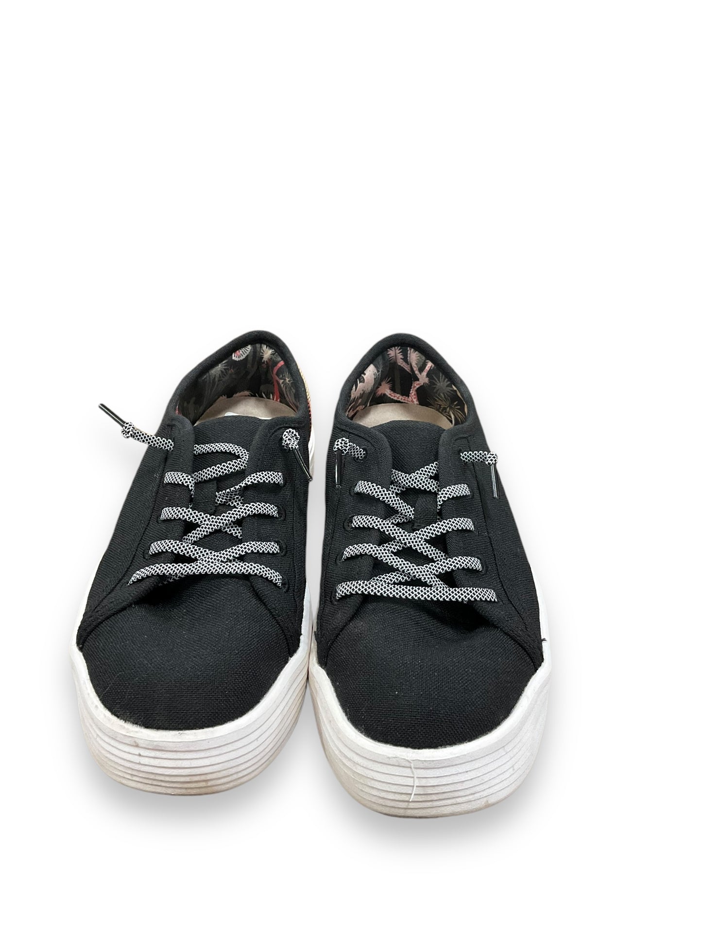 Shoes Sneakers By Hey Dude In Black, Size: 8