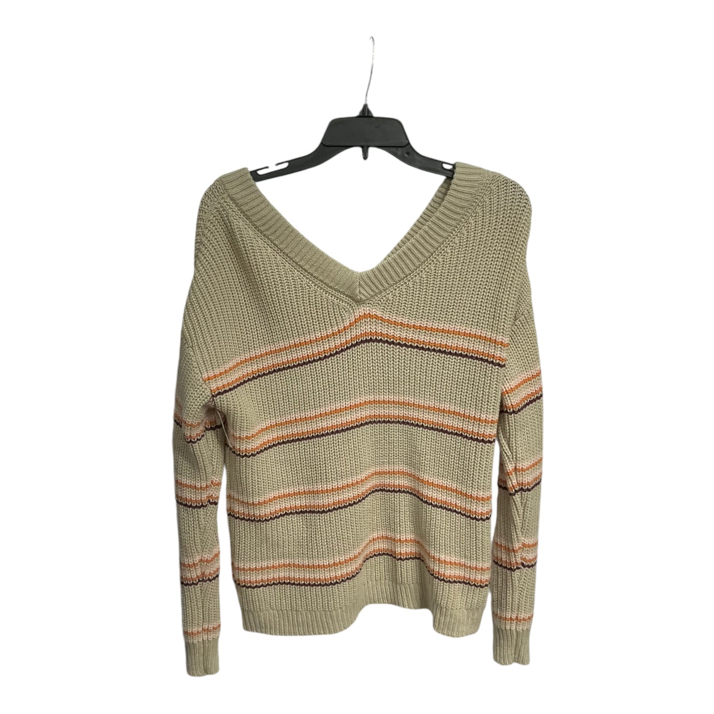 Sweater By Maurices In Cream, Size: L