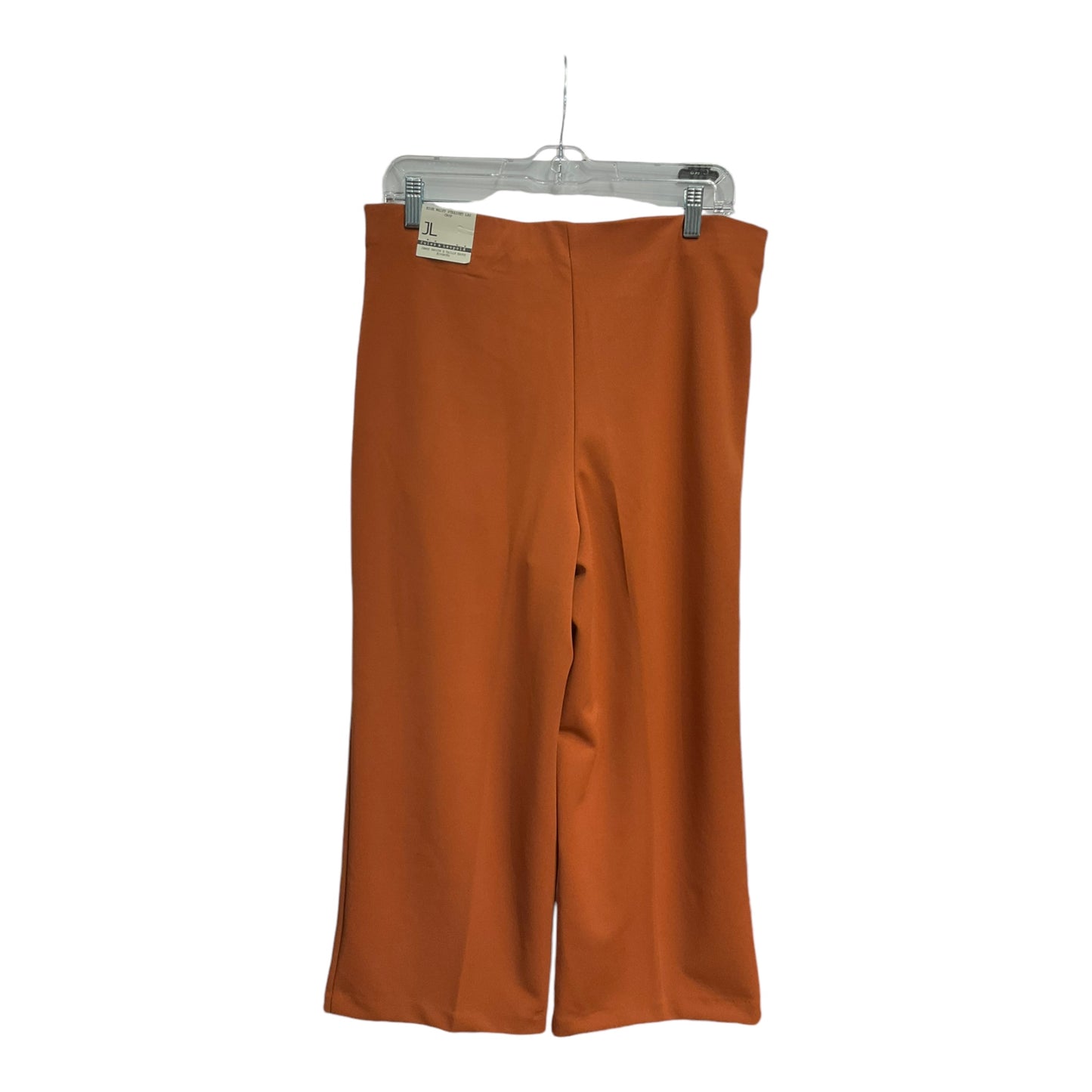 Pants Wide Leg By Jules & Leopold In Orange, Size: L