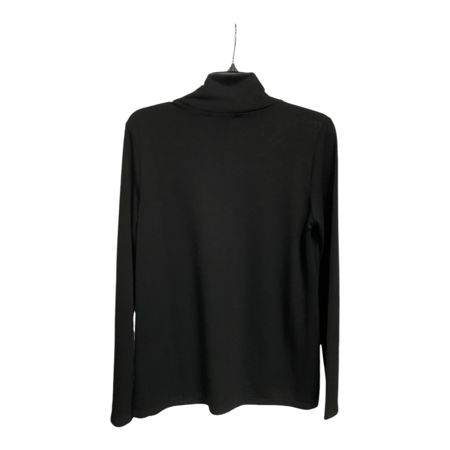 Top Long Sleeve Basic By Banana Republic In Black, Size: M