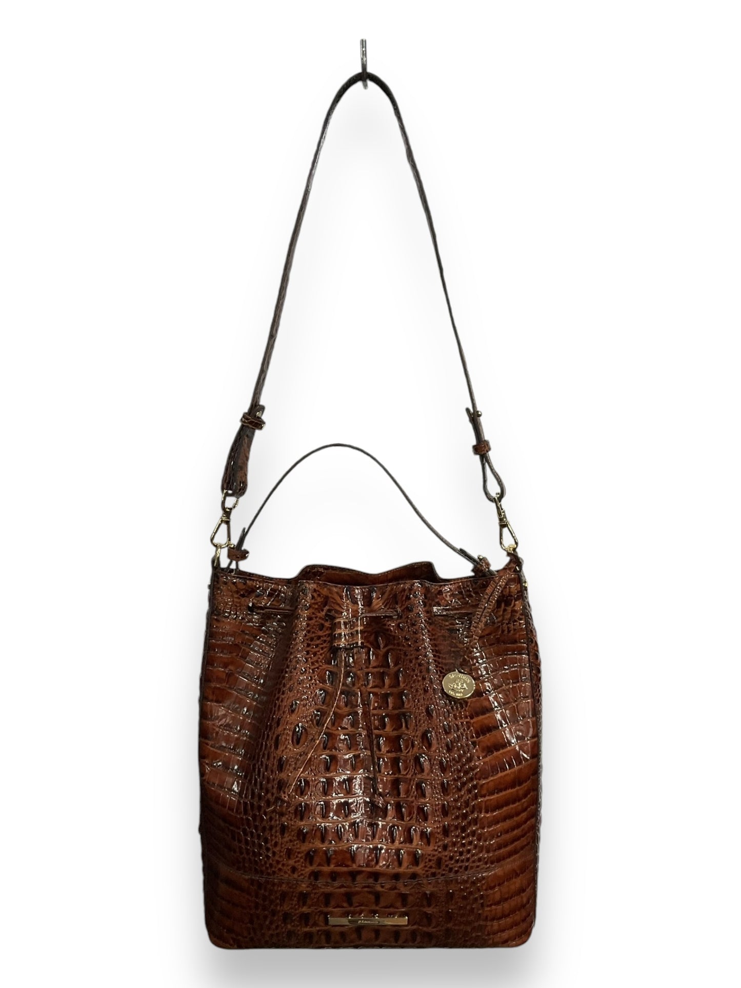 Tote Designer By Brahmin, Size: Large