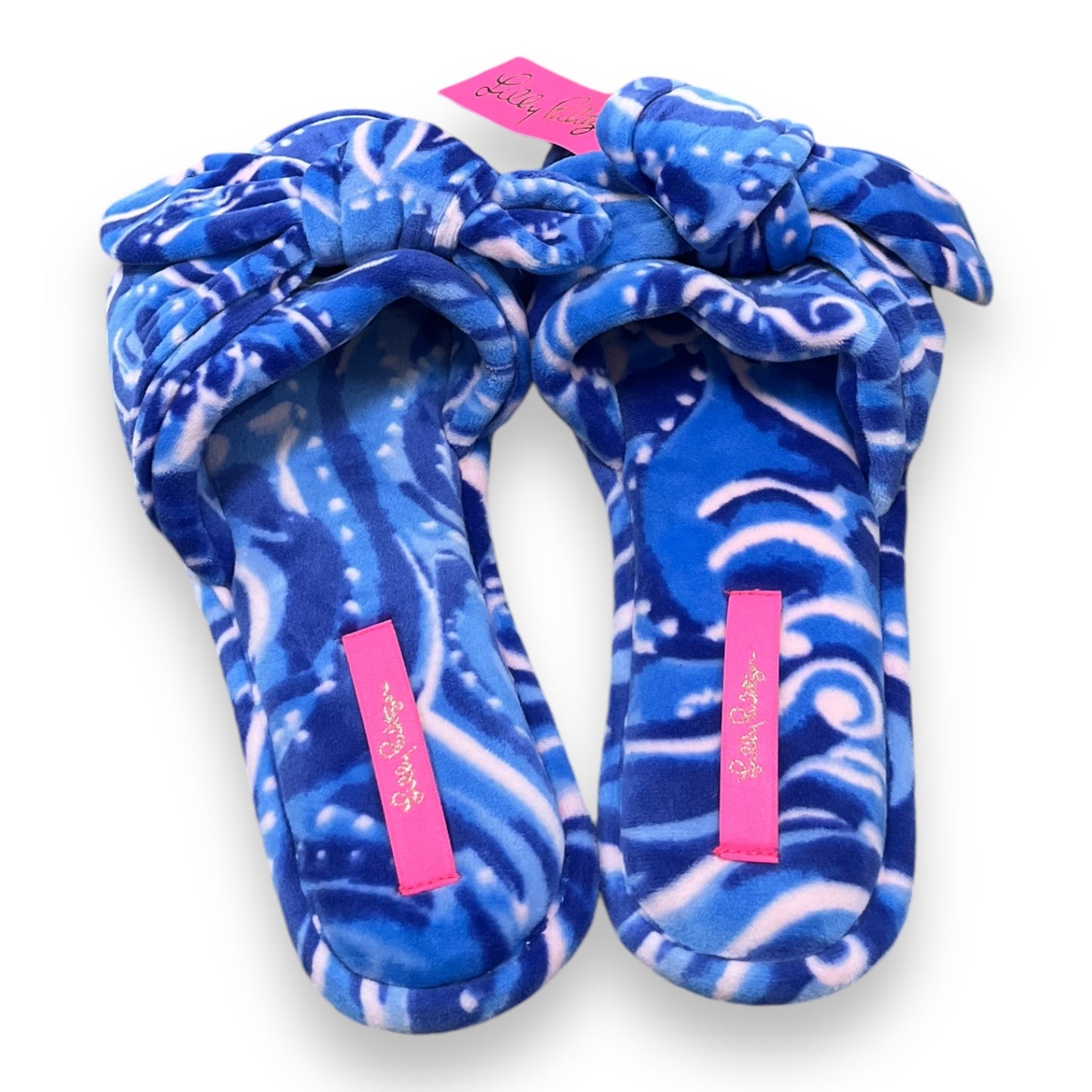 Slippers Designer By Lilly Pulitzer In Blue