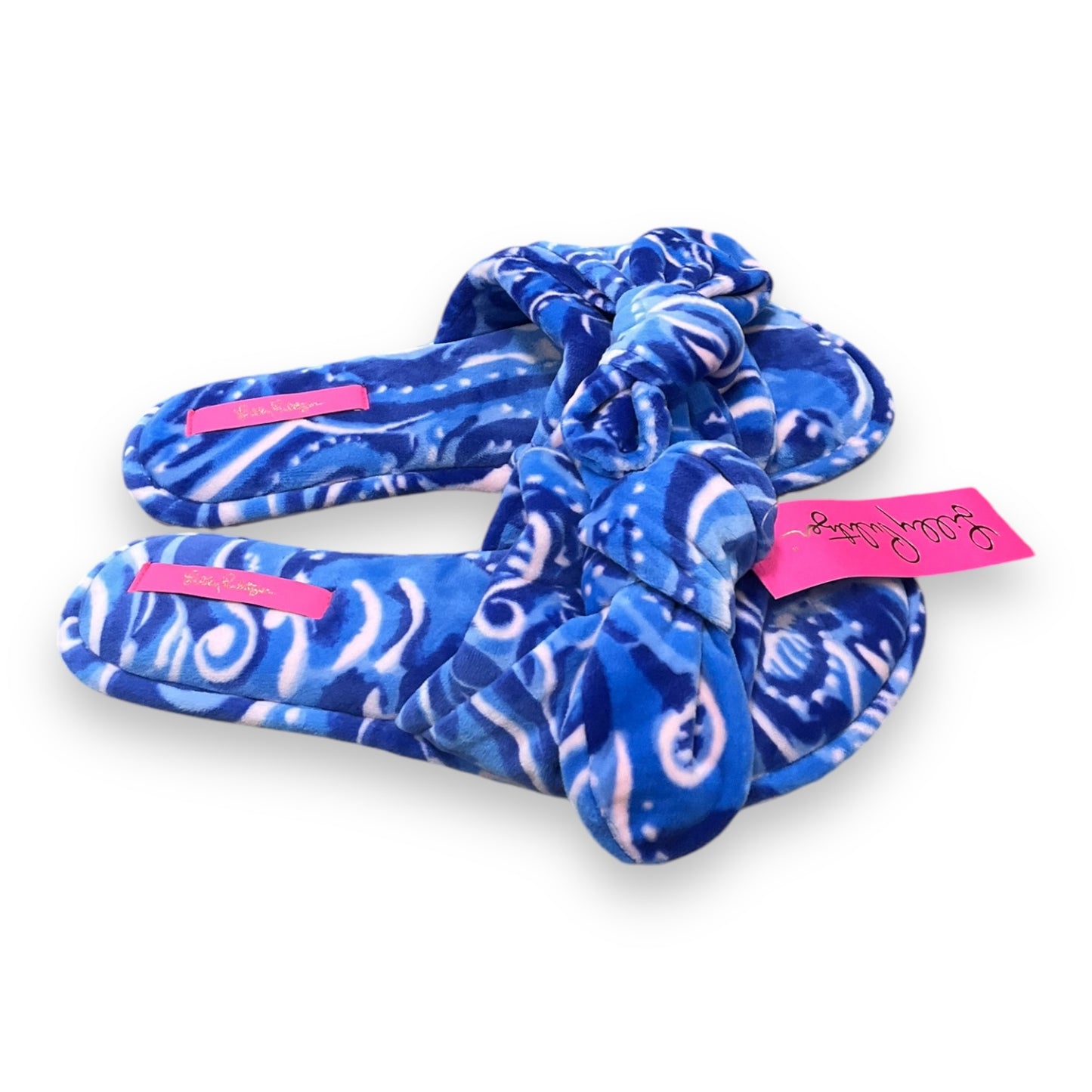 Slippers Designer By Lilly Pulitzer In Blue