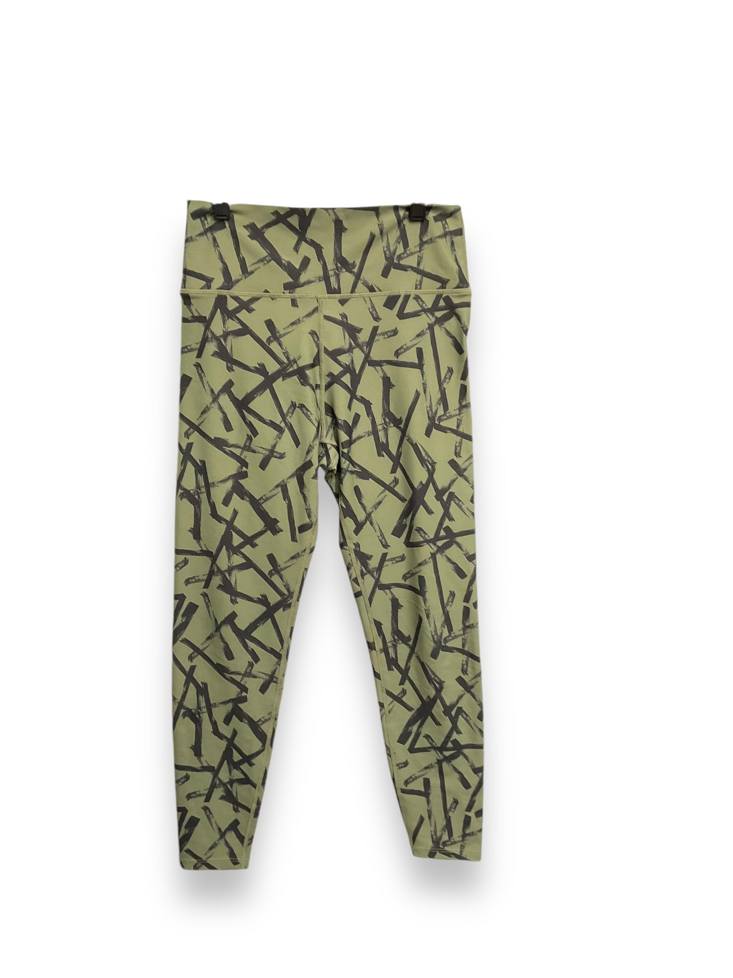 Athletic Leggings By Sage In Green, Size: M