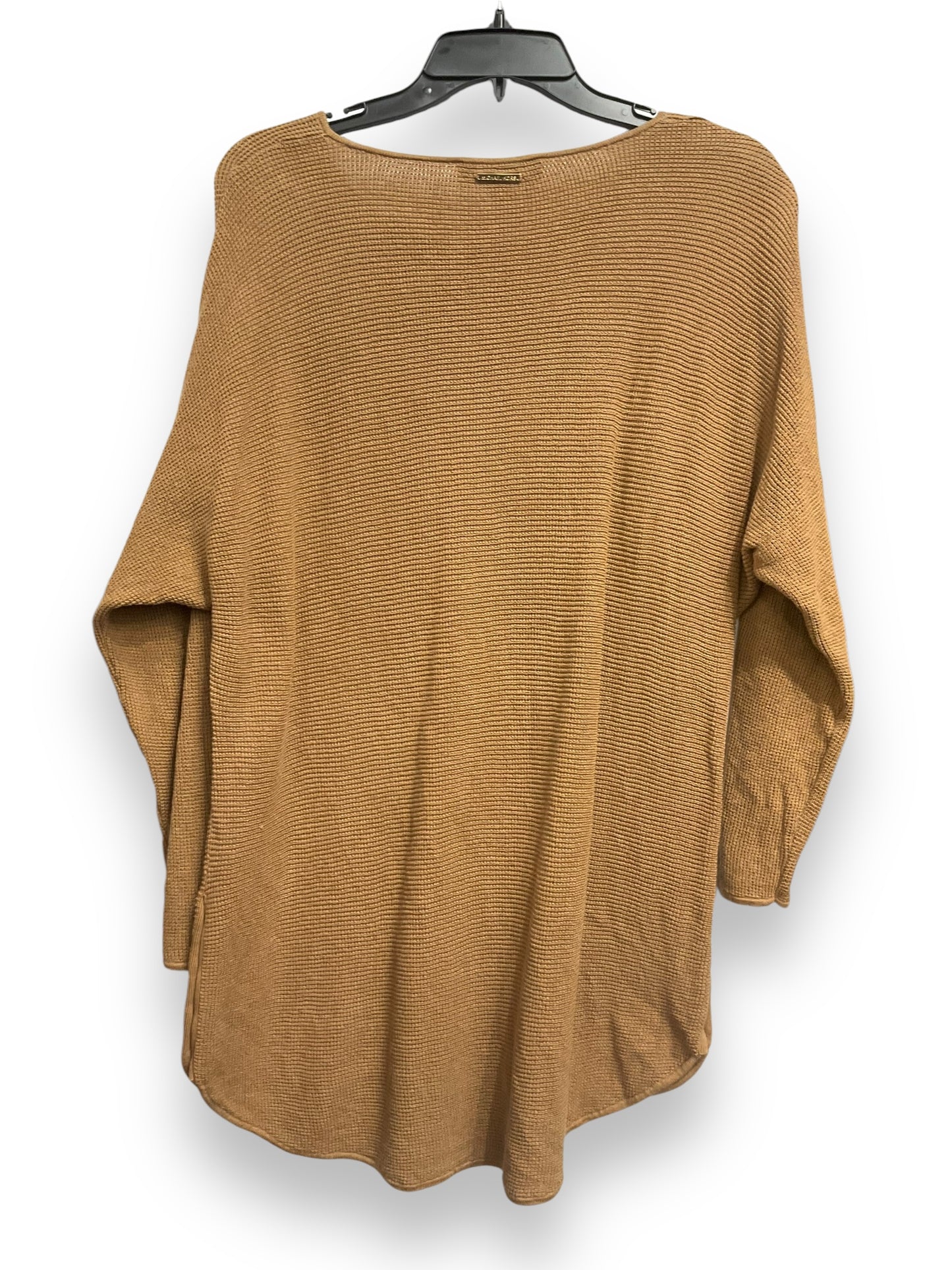 Top Long Sleeve Basic By Michael By Michael Kors In Brown, Size: L