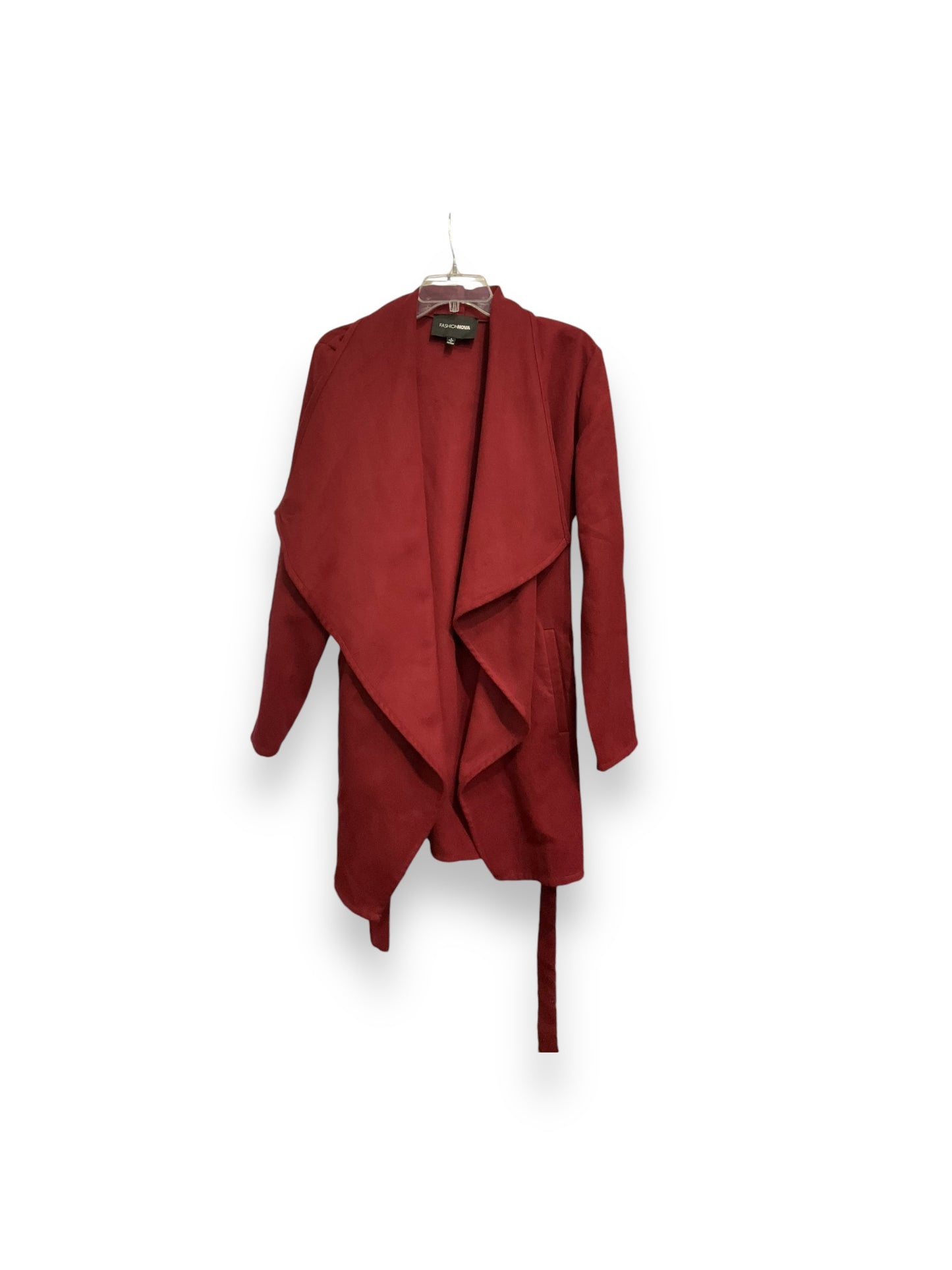 Coat Other By Fashion Nova In Red, Size: L