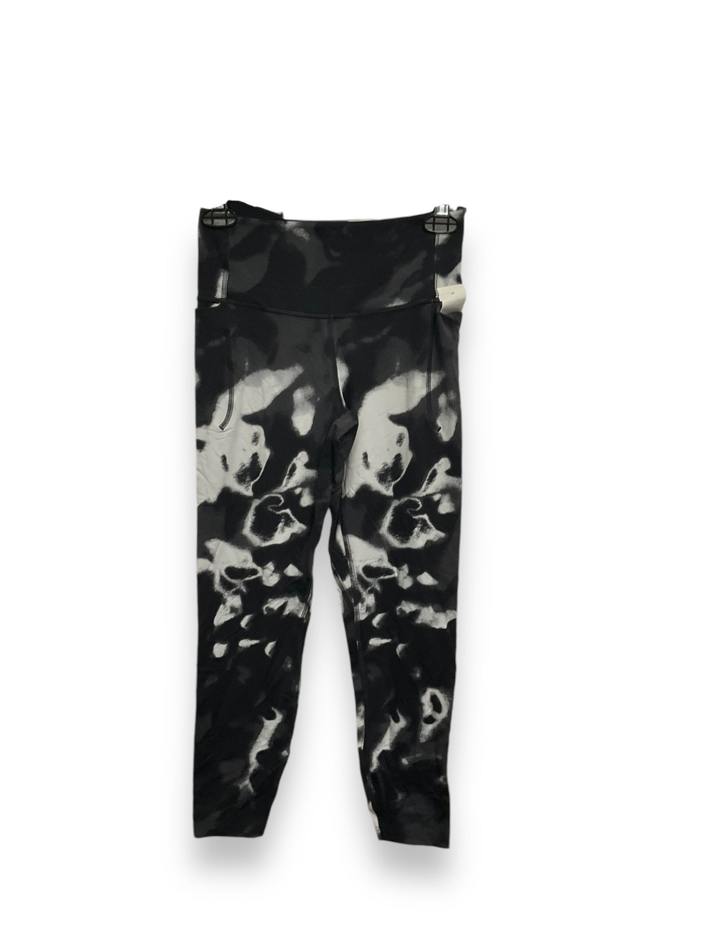 Athletic Leggings By Under Armour In Black & White, Size: Sp