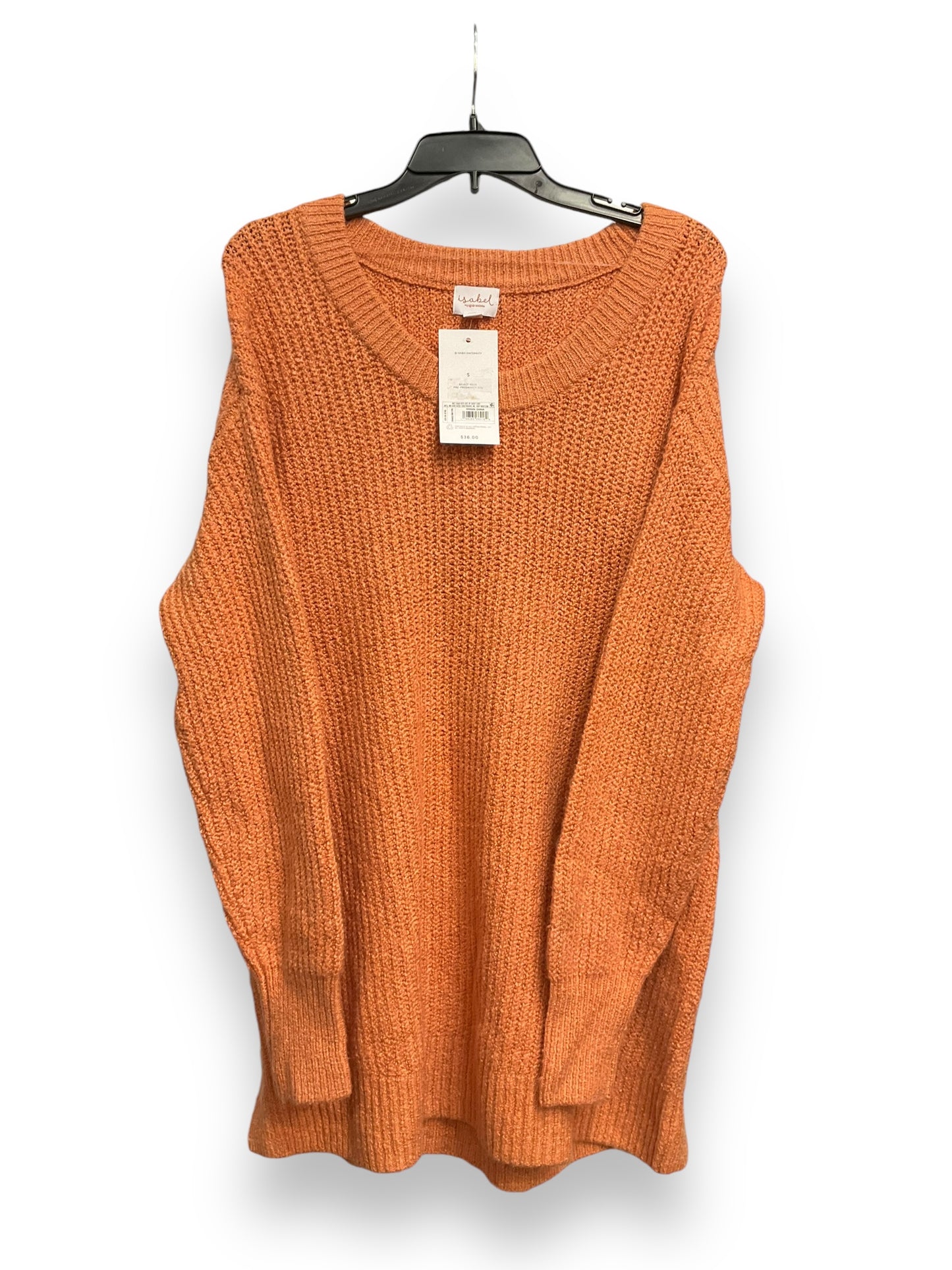 Sweater By Isabel Maternity In Orange, Size: S