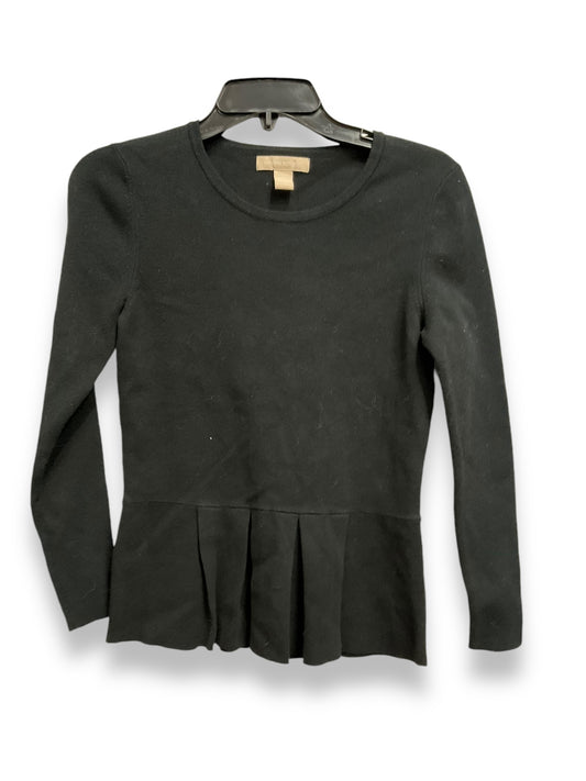 Top Long Sleeve Basic By Banana Republic In Black, Size: S