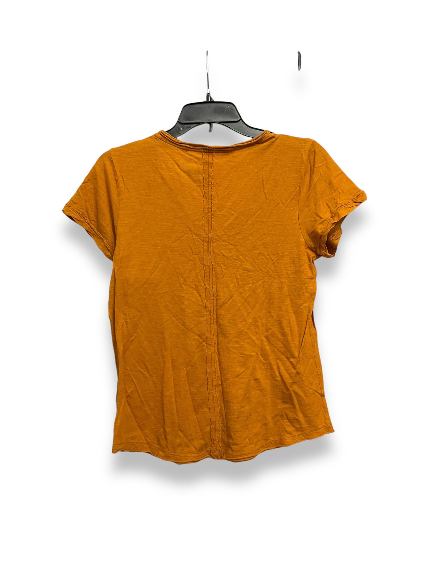 Top Short Sleeve Basic By Pilcro In Orange, Size: S