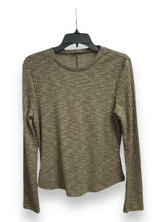 Top Long Sleeve Basic By Free People In Green, Size: L