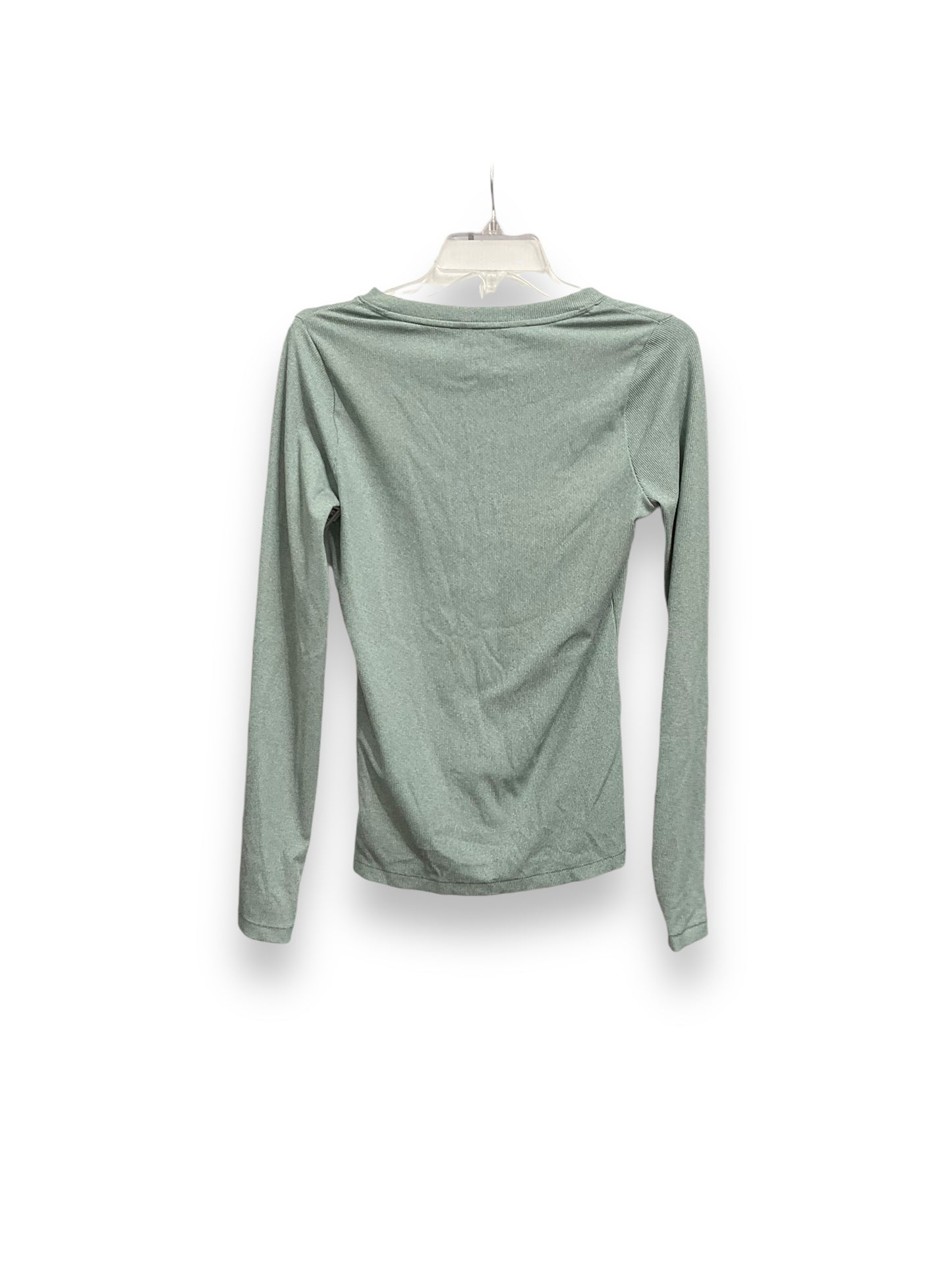 Top Long Sleeve Basic By Athleta In Green, Size: Sp