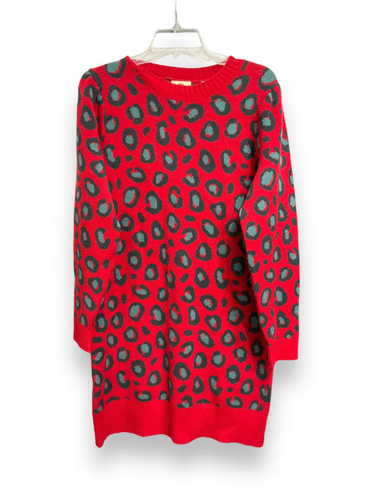 Sweater By Farm Rio In Red, Size: S