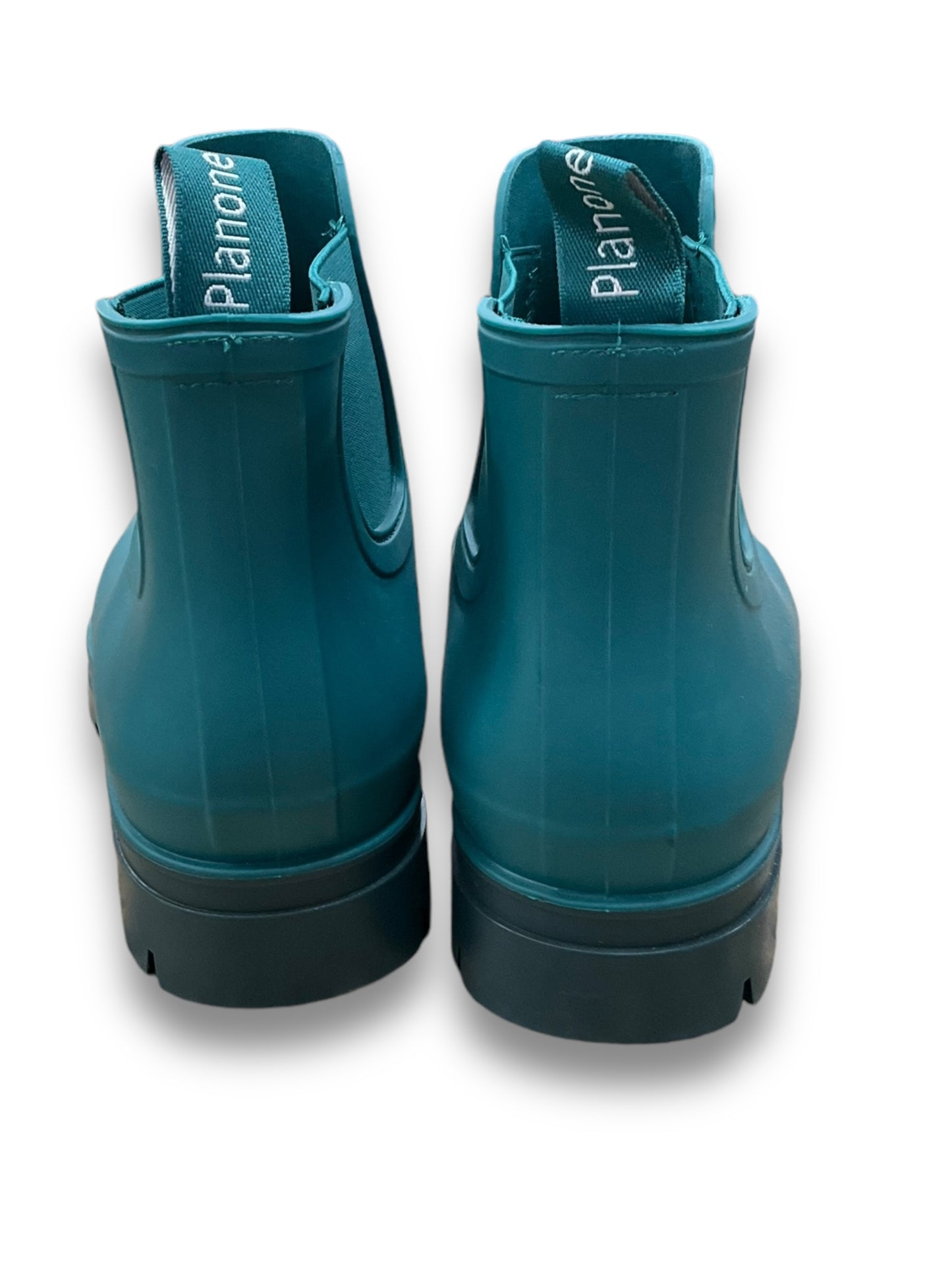 Boots Rain By Clothes Mentor In Teal, Size: 10