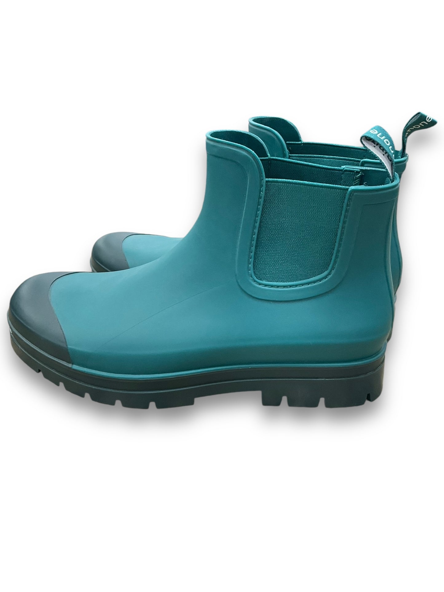 Boots Rain By Clothes Mentor In Teal, Size: 10