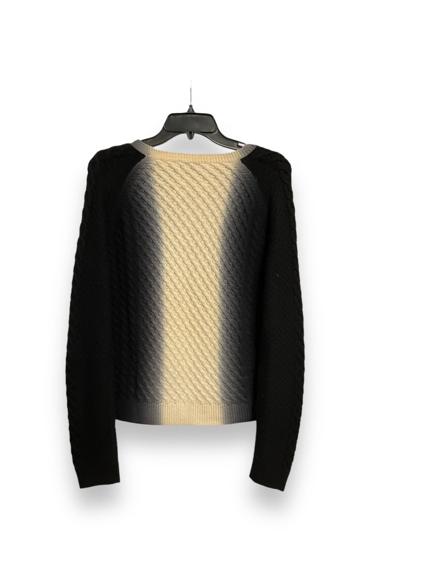 Sweater By Vince In Black & White, Size: M