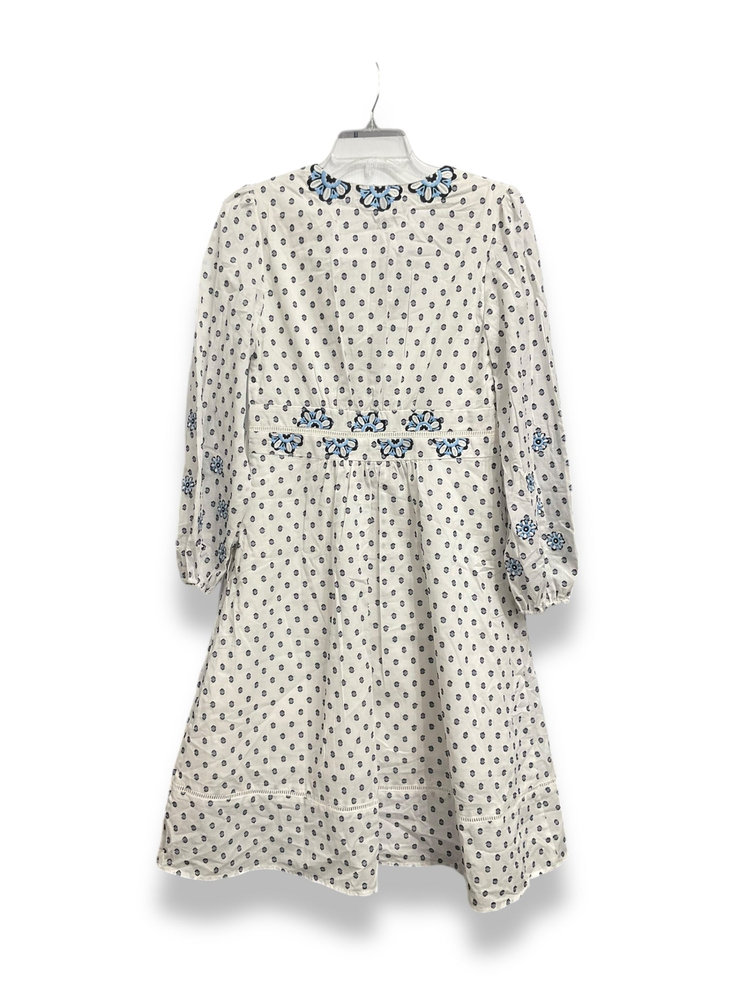 Dress Casual Midi By Boden In White, Size: Mp