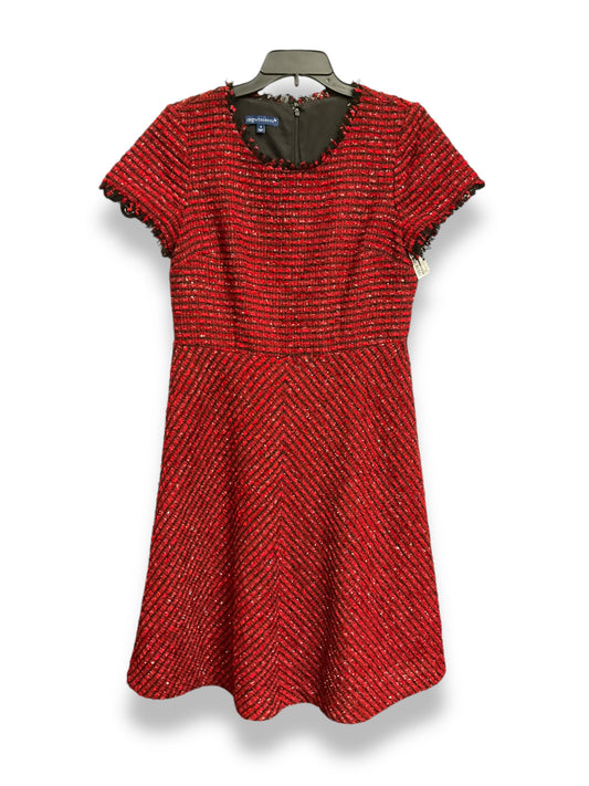 Dress Casual Midi By Talbots In Red, Size: S