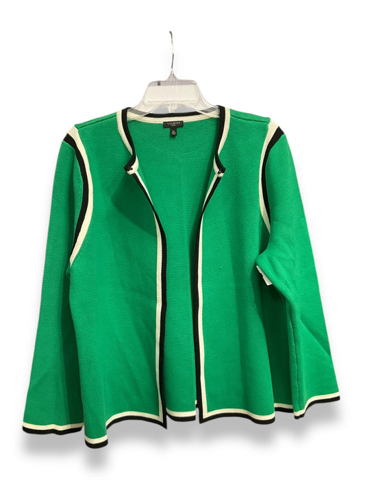 Cardigan By Talbots In Green, Size: Xlp