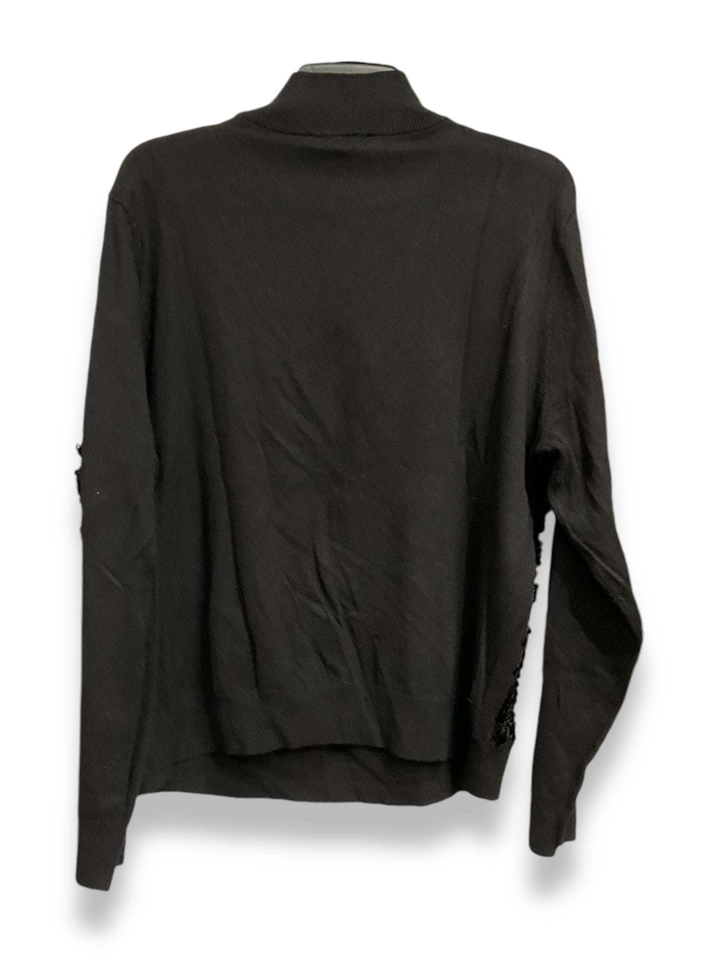 Top Long Sleeve By Ann Taylor In Black, Size: Xl