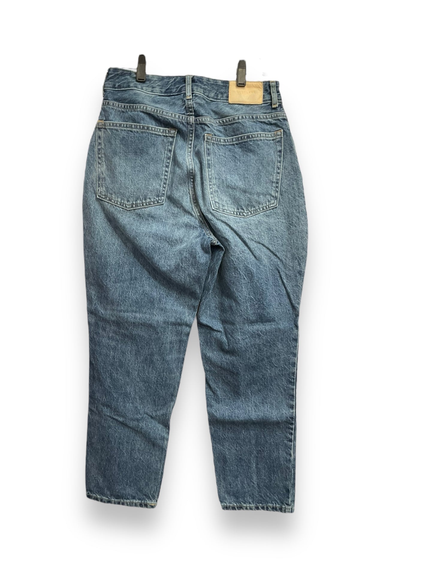 Jeans Straight By Everlane In Blue Denim, Size: 6